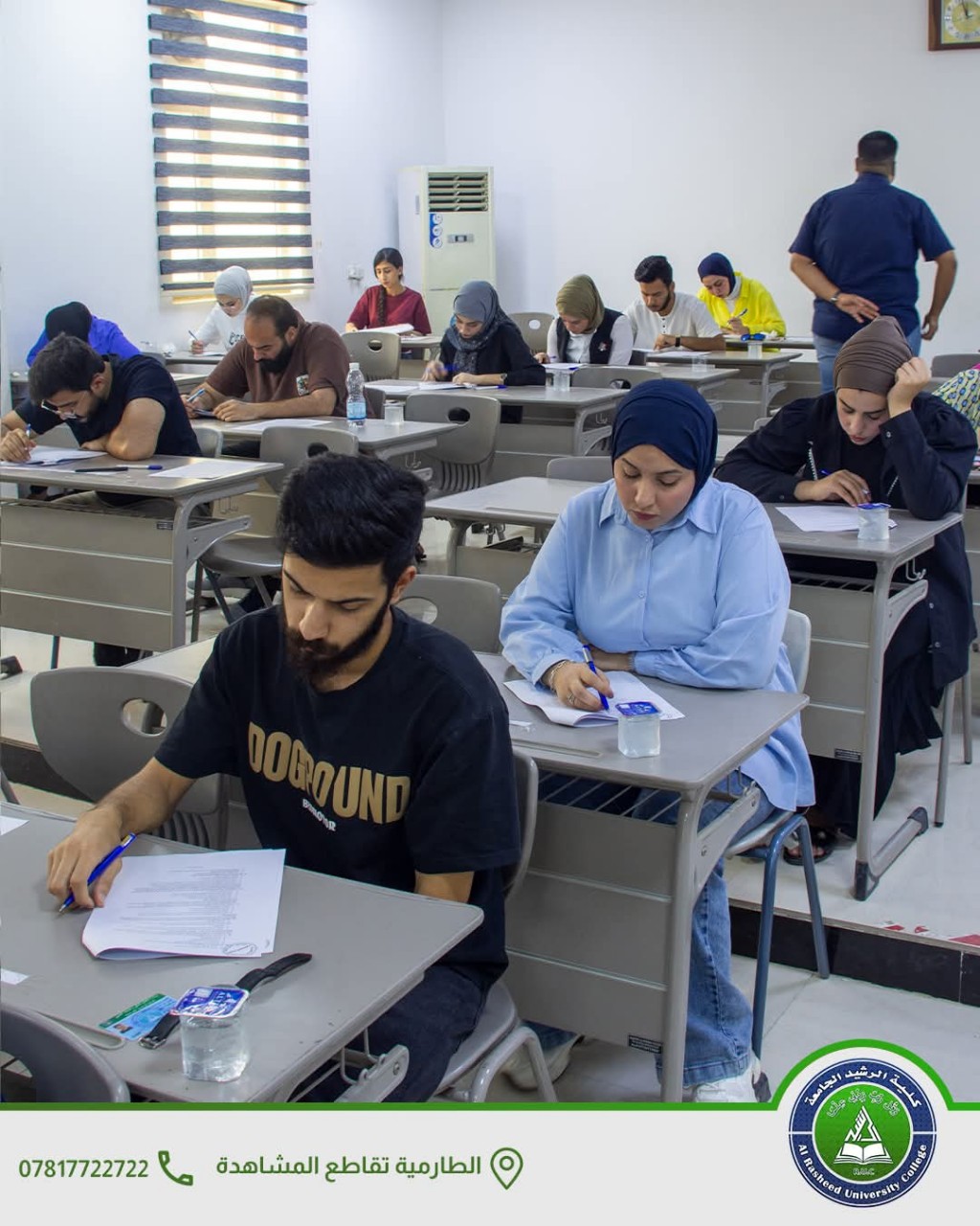 طلبة طب الأسنان في فرع حي الحسين يواصلون أداء امتحاناتهم النهائية بأجواء منظمة