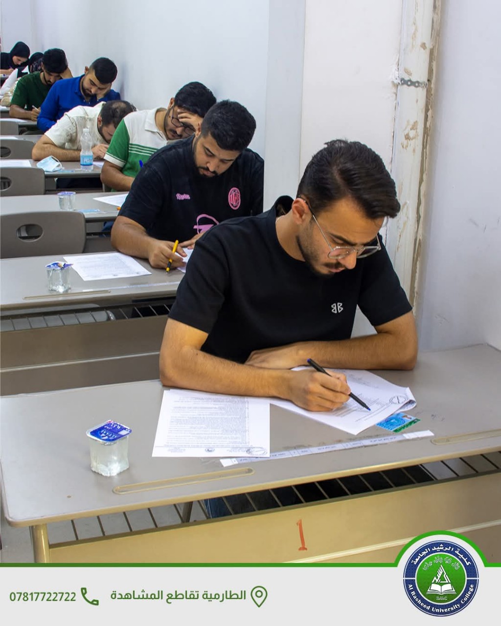 طلبة طب الأسنان في فرع حي الحسين يواصلون أداء امتحاناتهم النهائية بأجواء منظمة