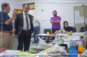 بدء  الامتحانات النهائية الدور الثاني 
