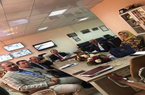 استضافة قسم الصيدلة لإجتماع لجنة إعداد ووضع ...